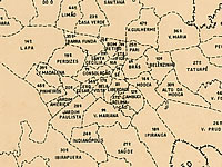 Município de São Paulo, Distritos e Subdistritos em 1964